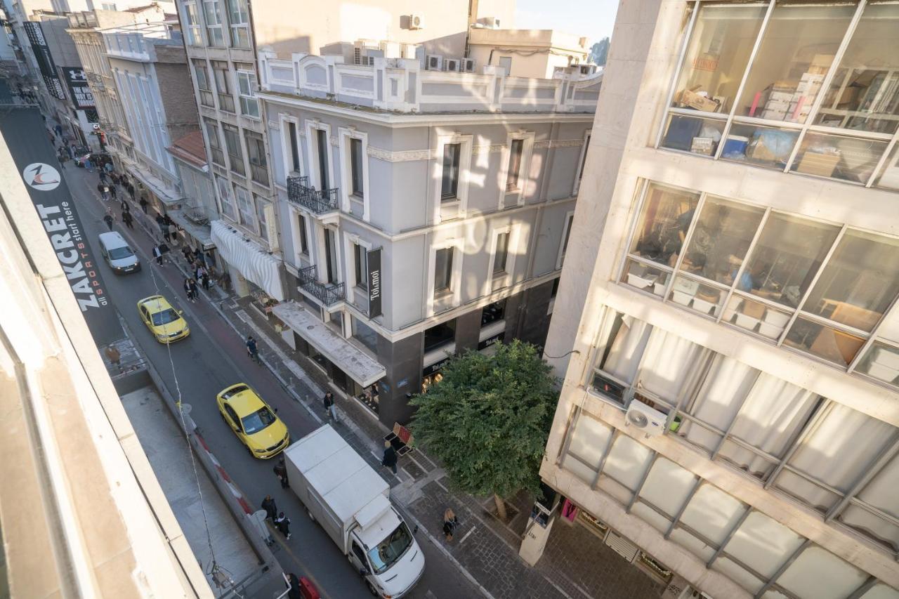Monastiraki Metro Station Studio For 4 Persons Athen Exterior foto